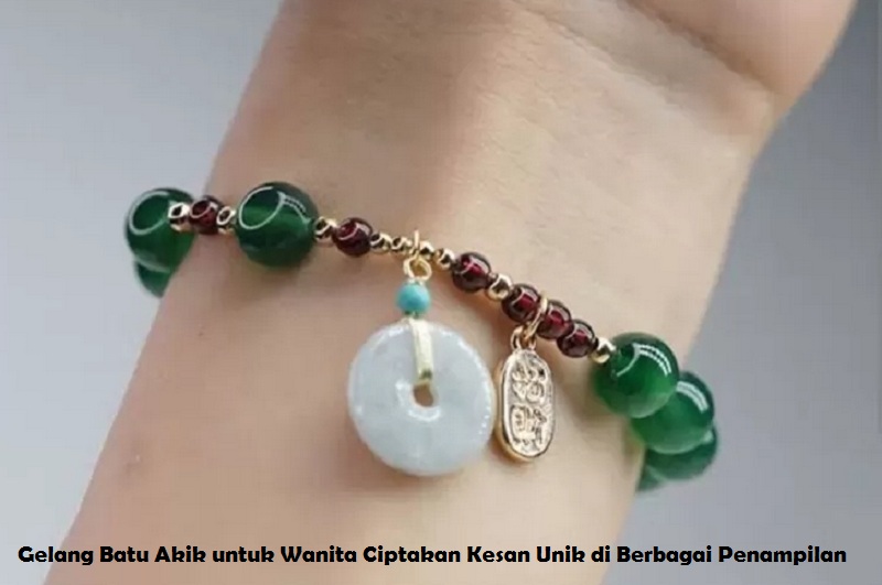 Gelang Batu Akik untuk Wanita