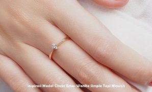Cincin Emas Wanita Simple