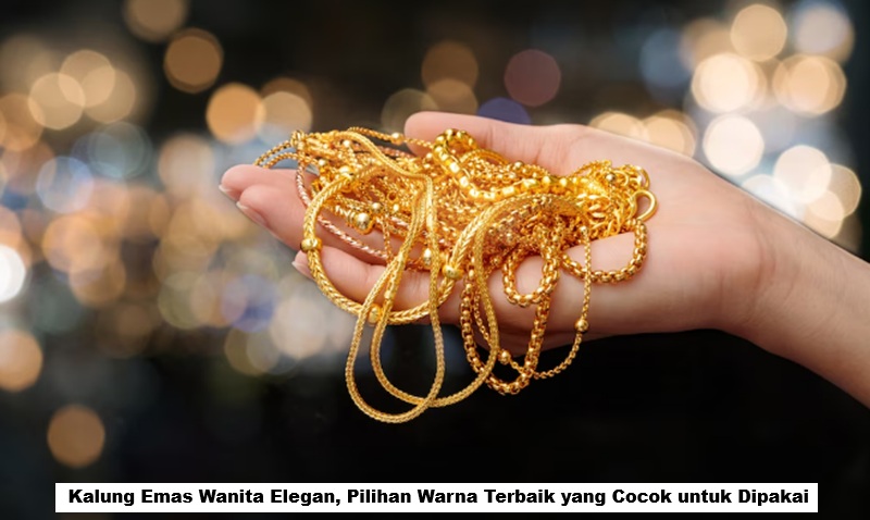 Kalung Emas Wanita Elegan